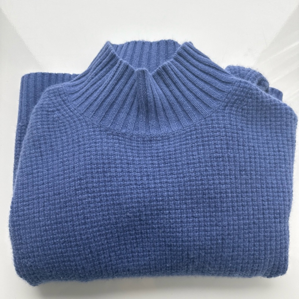 White+Warren Blue Sweater